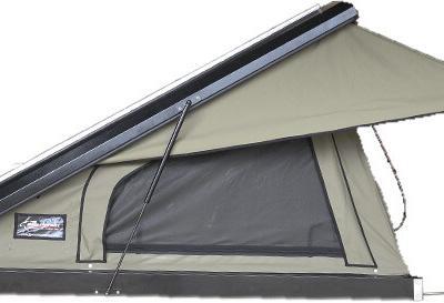 Classic Clamshell Roof Top Tent Classic -Open Side View